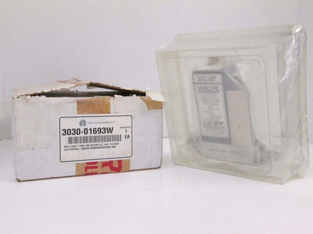 Unit UFC-1160A Mass Flow Controller, CL2, 100 SCCM, Refurbished
