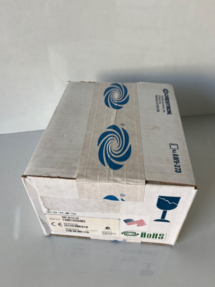 CRESTRON MP-B10-W Media Presentation Button Panel B10 White