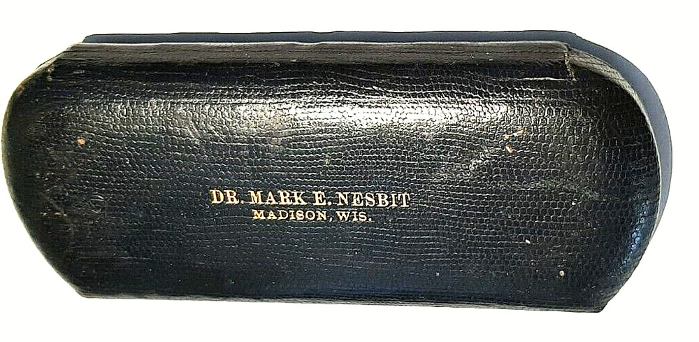 Dr. Mark E Nezbit Madison WI Eyeglass case