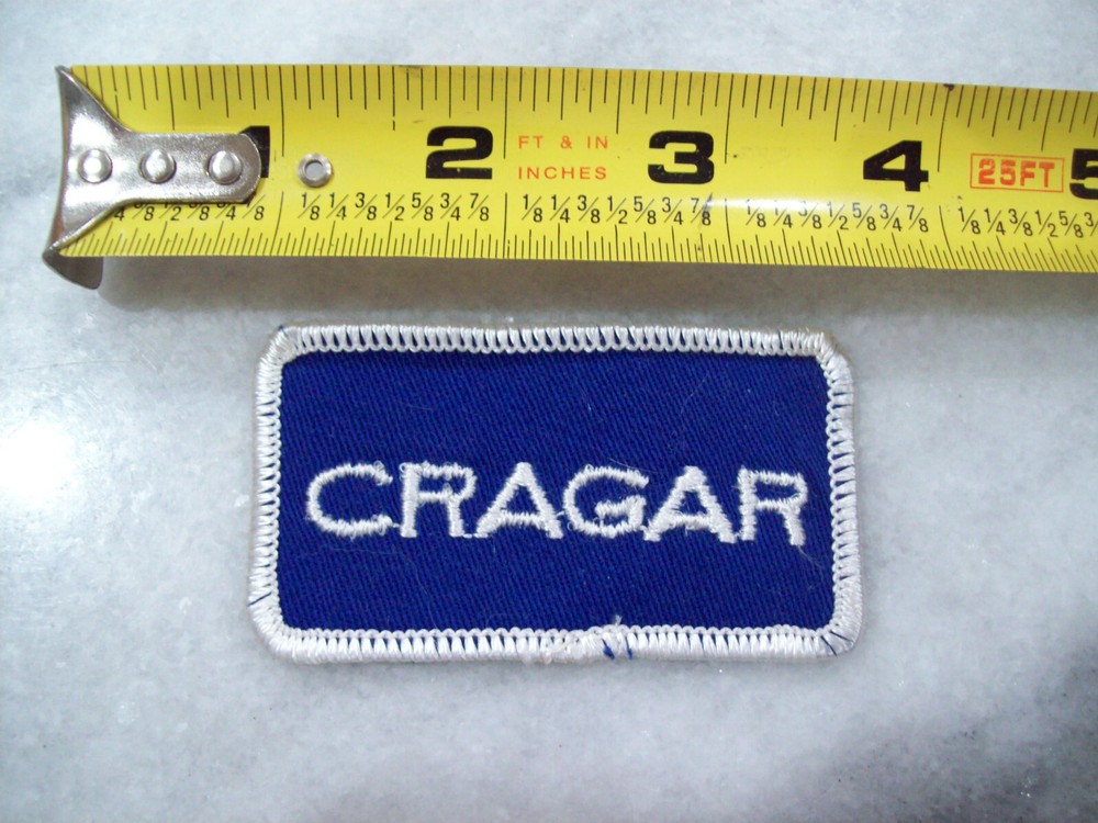 ORIGINAL CRAGAR PATCH......WHEELS PRODUCTS
