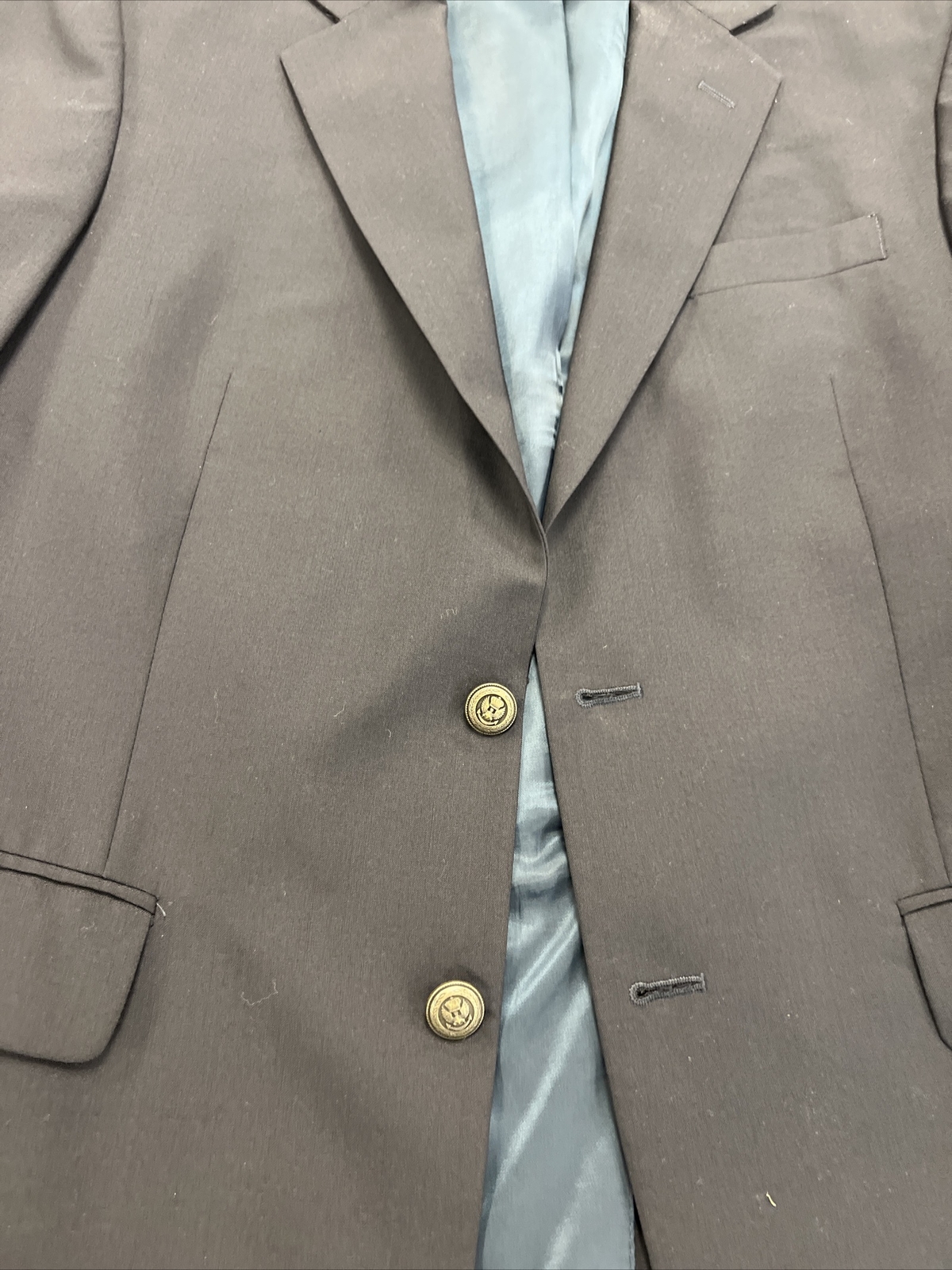 Jos A. Bank Men's Navy Blue Solid Wool Blazer 39R $595