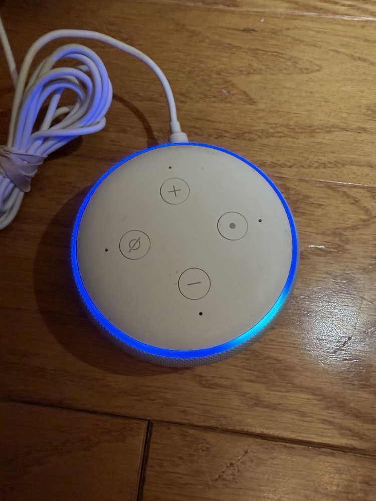 Amazon Echo Dot 3rd Gen Smart Speaker C78MP8 Used Tested D55 Sandstone