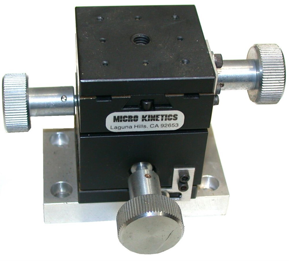 Micro Kinetics 3 Axis Linear Stage Dovetail Positioning Slide