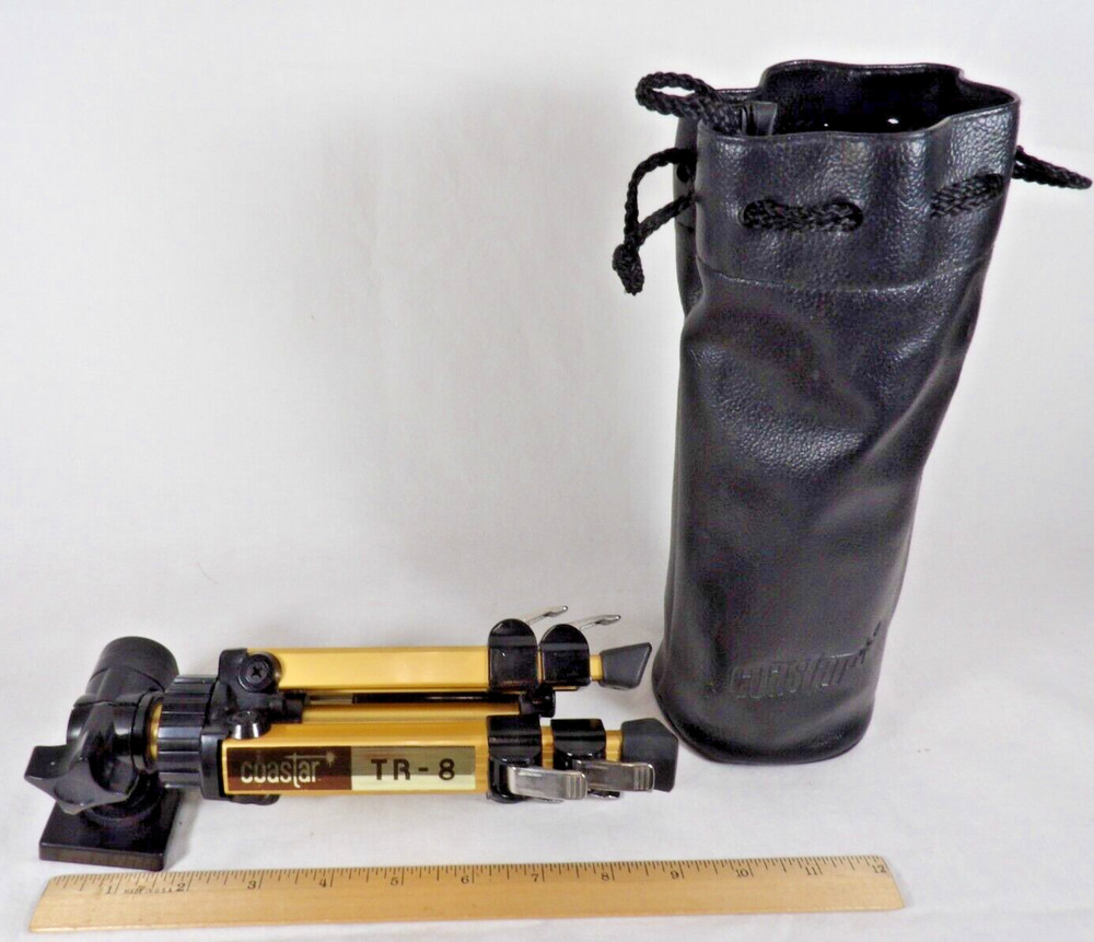 Coastar TR-8 Camera Camcorder Tripod & Case