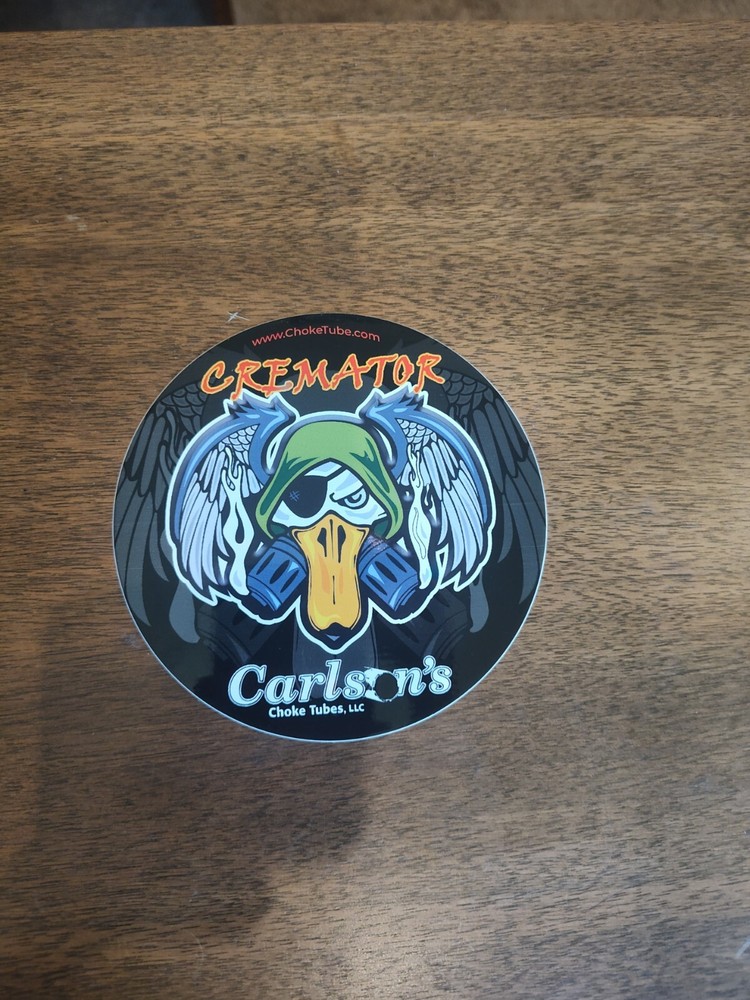 Carlson's Cremator Gloss Sticker