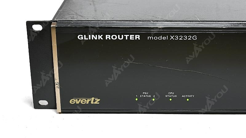 Evertz X-3232G 32x32 GLink Router