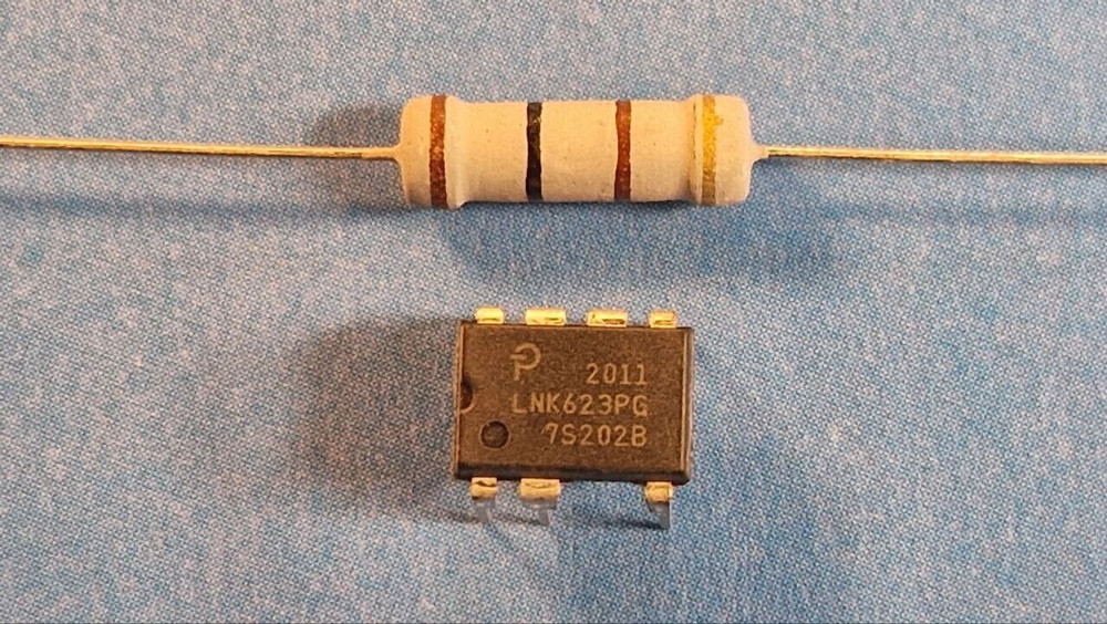 LNK623PG IC Module +100 Ohm Resistor 3 Watts, for AEG, Whirlpool...