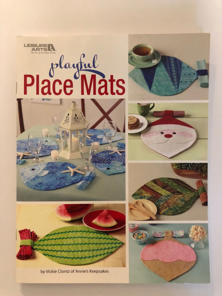 Leisure Arts PLAYFUL PLACEMENTS Design Patterns Book