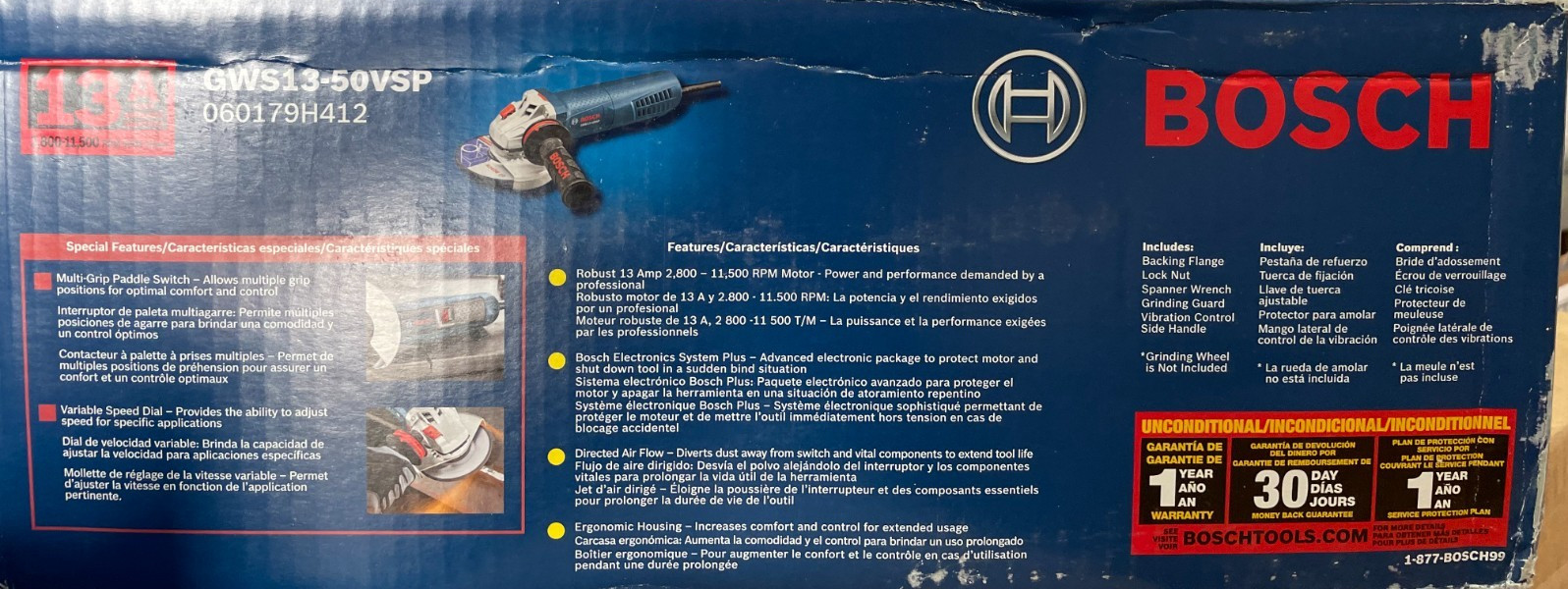 Bosch GWS13-50VSP Angle Grinder