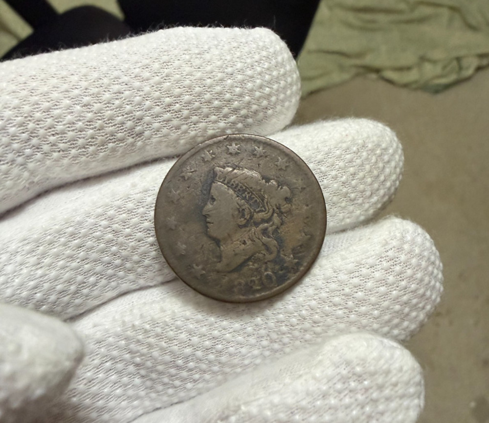 1820 Large Cent Small Date Old US Type Coin