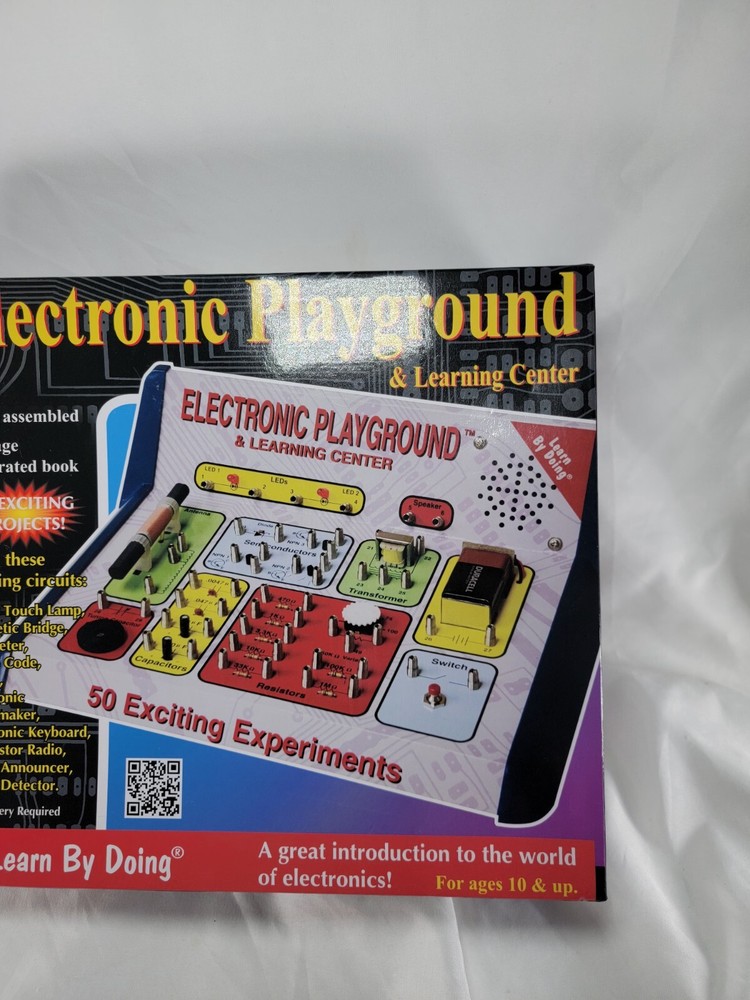Elenco Electronic Playground & Learning Center 50 Experiments Complete Tested
