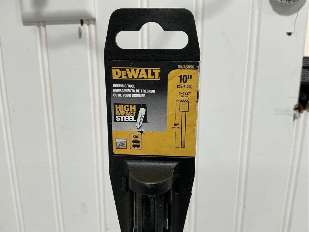 Dewalt DWA5856, 10" Bushing Tool SDS Max (Qty 5)