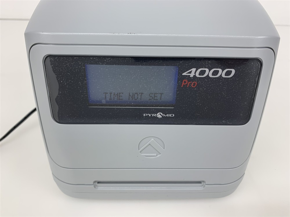 Pyramid 4000 Pro Auto Totaling Time Clock
