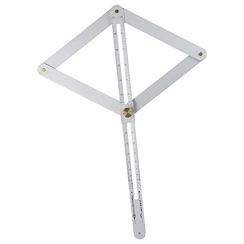 Corner Angle Finder, 0-170° Goniometer Ruler Construction Protractors
