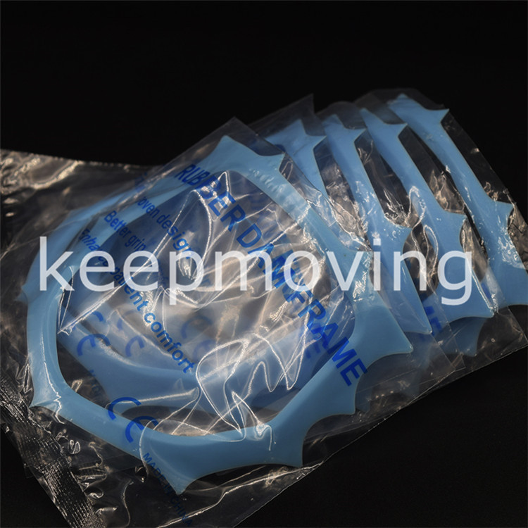 Dental Plastic Rubber Dam Frame Holder Autoclavable Frame Blue