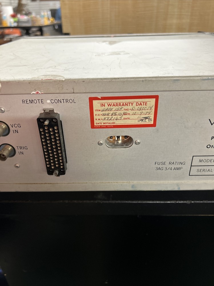 Wavetek Model 155 Programmable VCG