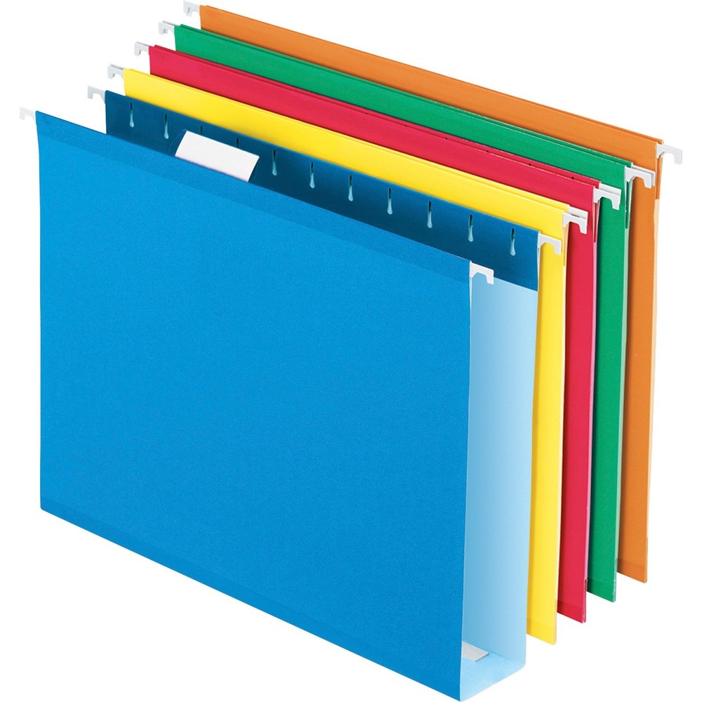 Esselte 4152X2ASST Hanging Folder Assorted 2" Capacity 25/Box