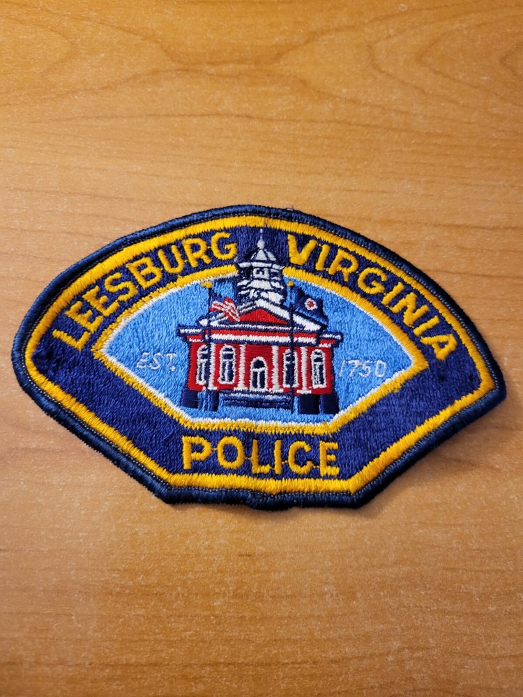 Leesburg VA Police Patch