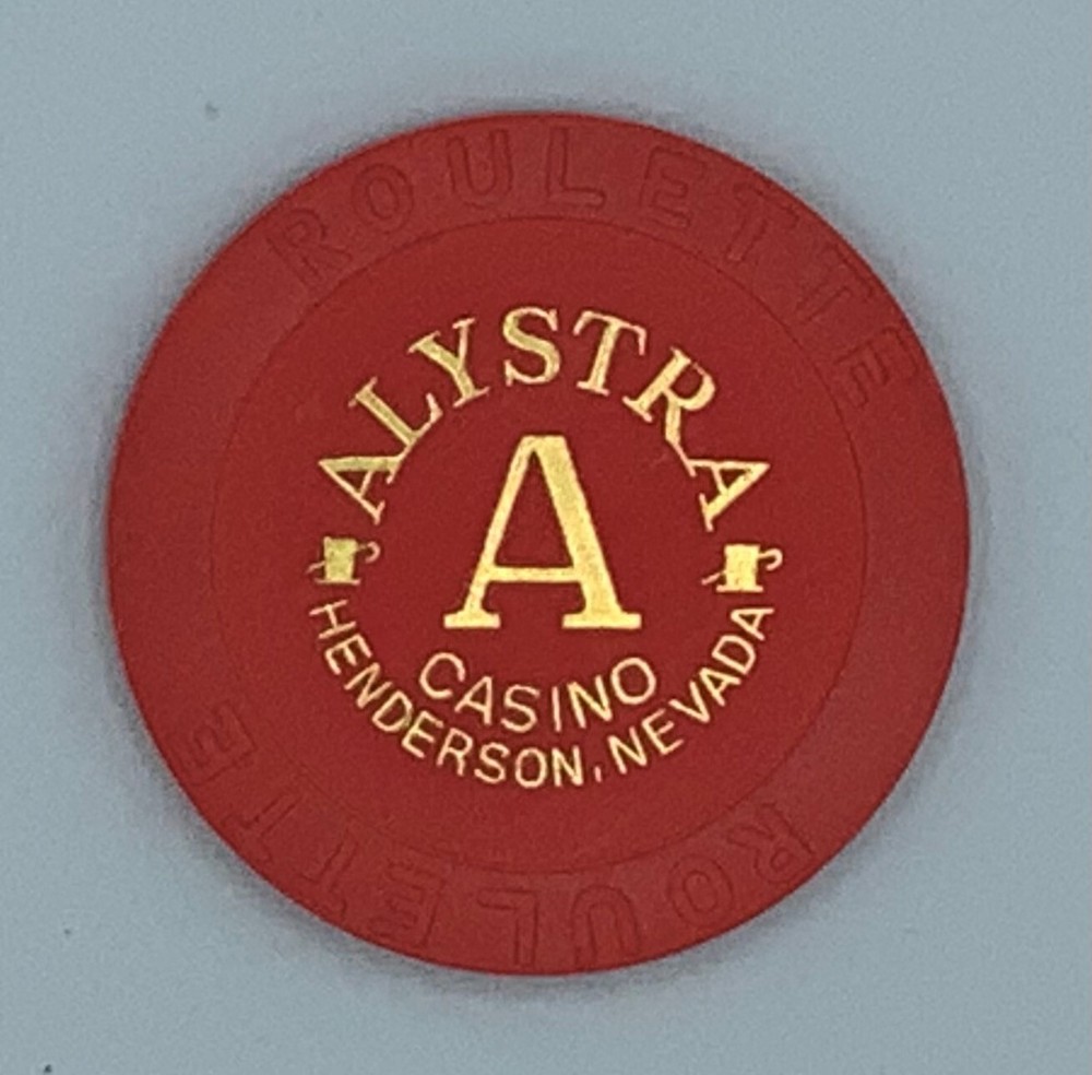 Alystra Red Roulette chip V2010