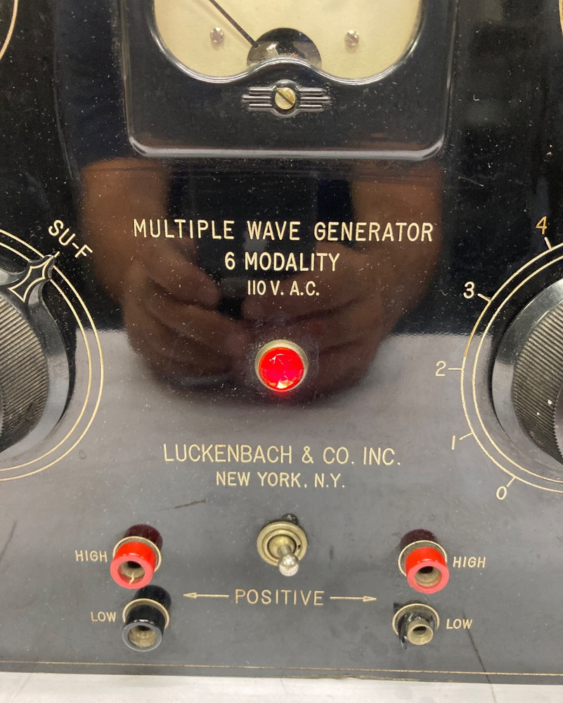 Luckenbach & Co. Inc. Vintage 6-Modality Multiple Wave Generator
