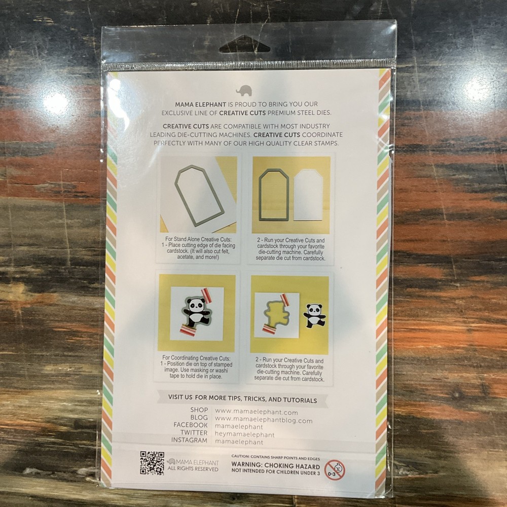 Mama Elephant Creative Cuts - MINI MILK BOX 3D