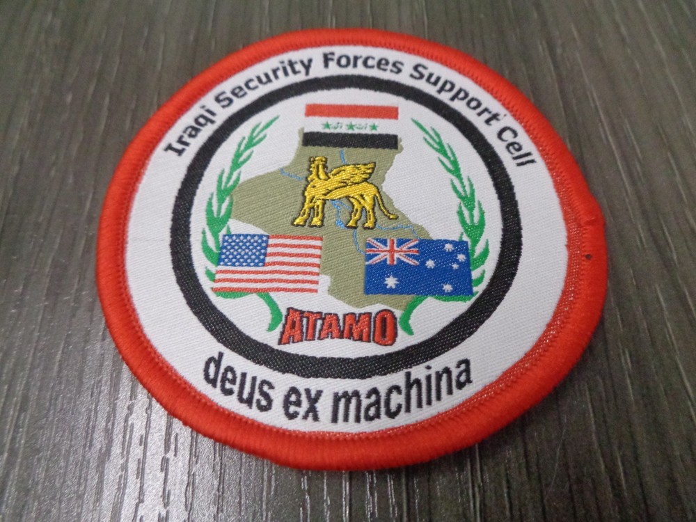 IRAQ SECURITY FORCES SUPPORT CELL PATCH Authentic Original Military