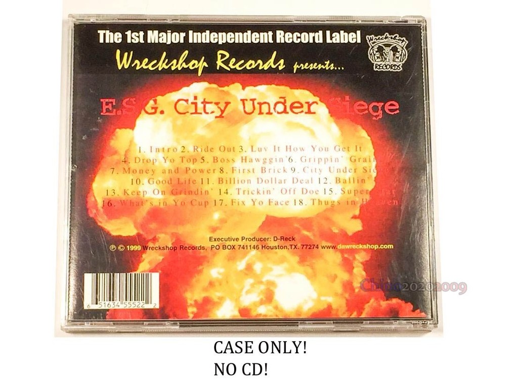 *Case Only* E.S.G. --City under Siege * NO CD*