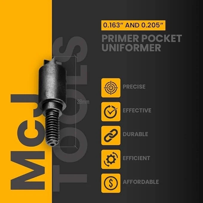 Mcj Tools Reloading Primer Pocket Uniformers Large/Small