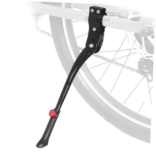 Adjustable Bicycle Kickstand for 24"-28" Rear Side Mount