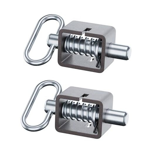 3-1/2'' Heavy Duty Trailer Gate Latch, Universal Spring Latch Assembly, Weld