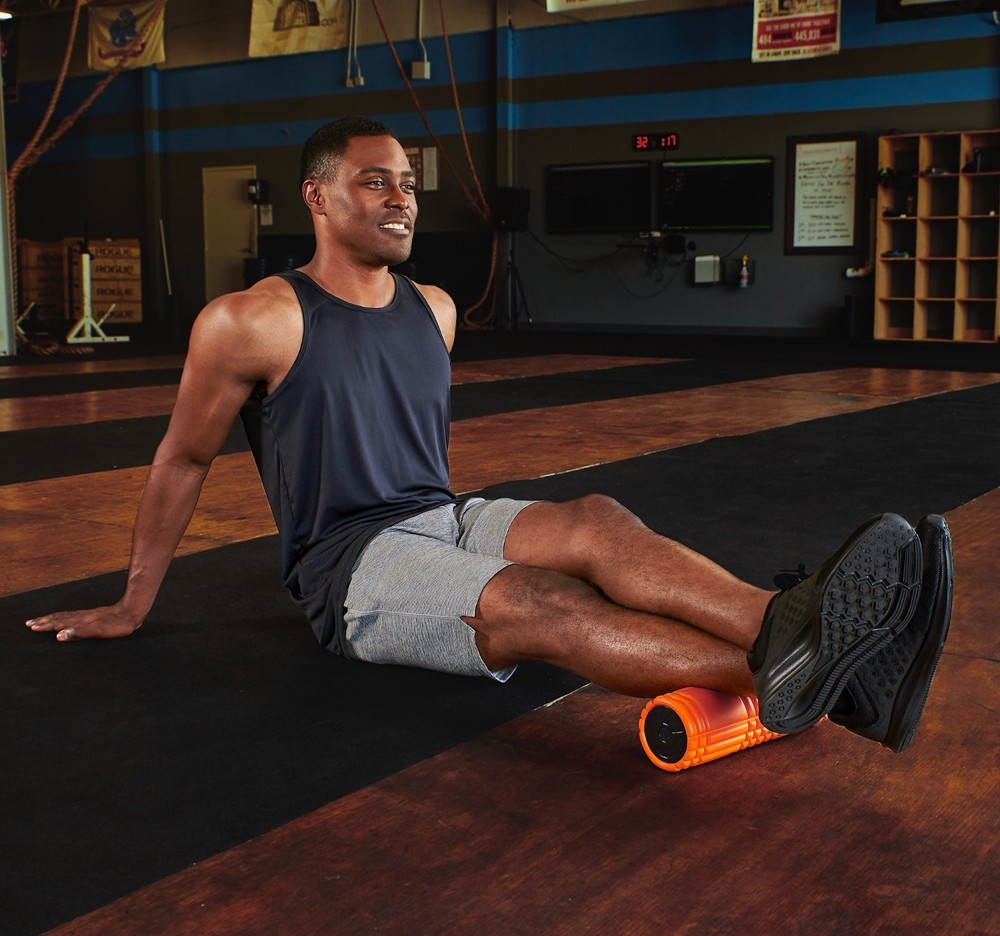 Trigger Point Grid Vibe Plus Vibrating Foam Roller Orange New