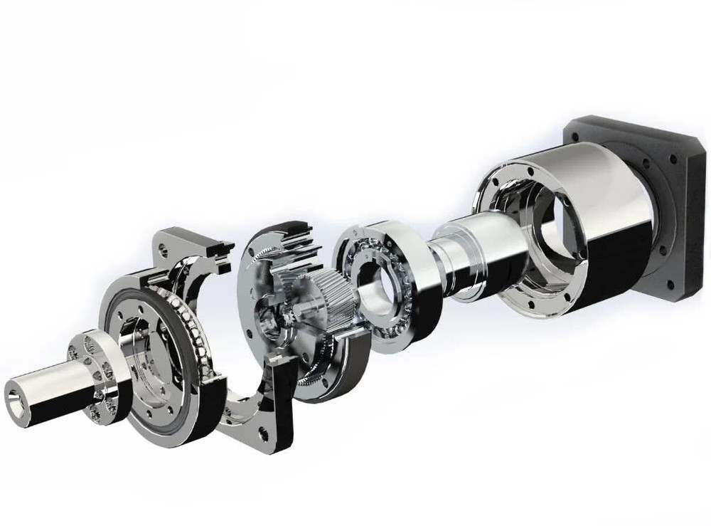 High Precision Planetary Gear Reducer Step-Down 19mm Input Low Noise 5:1-100:1