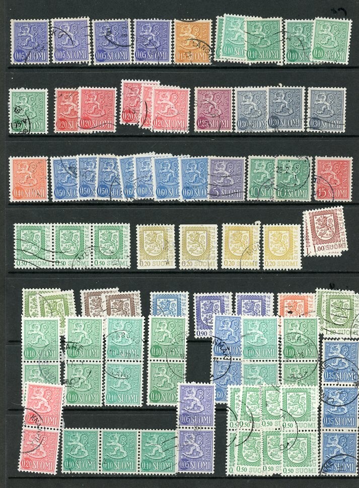 FINLAND  mix , not checked / 23-1-3b /,  used