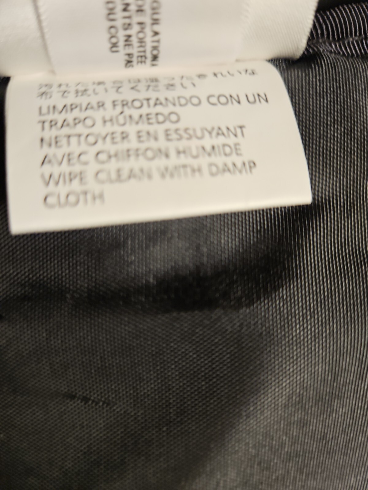 Walt Disney World Backpack Mickey Mouse Ears Embroidery New~Black