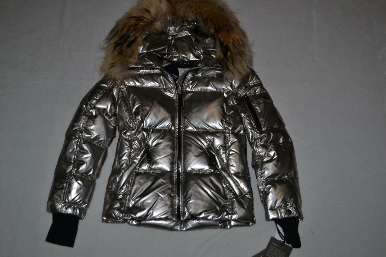 AUTHENTIC SAM. NEW YORK  GIRLS BLAKE DOWN JACKET JET PYRITE  ALL SIZES NEW