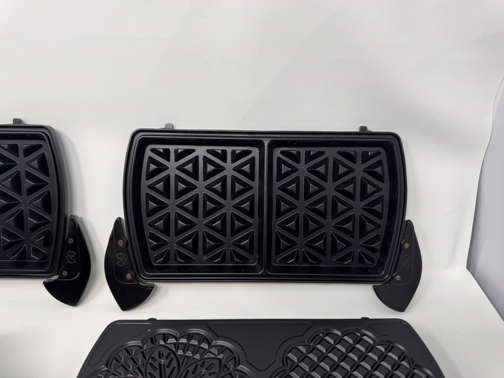 VillaWare InterBake 3 Interchangeable Baker Waffle Sandwich Pizzelle Maker