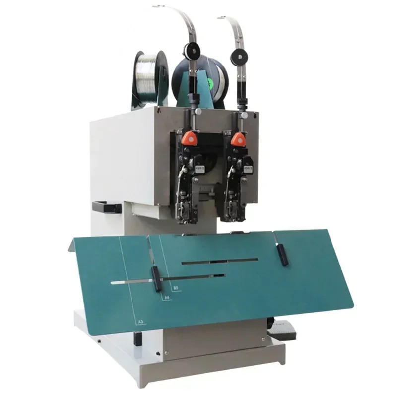 Small Upgrade Double-head Saddle Stitching Machine Wire Coil Binding Machine