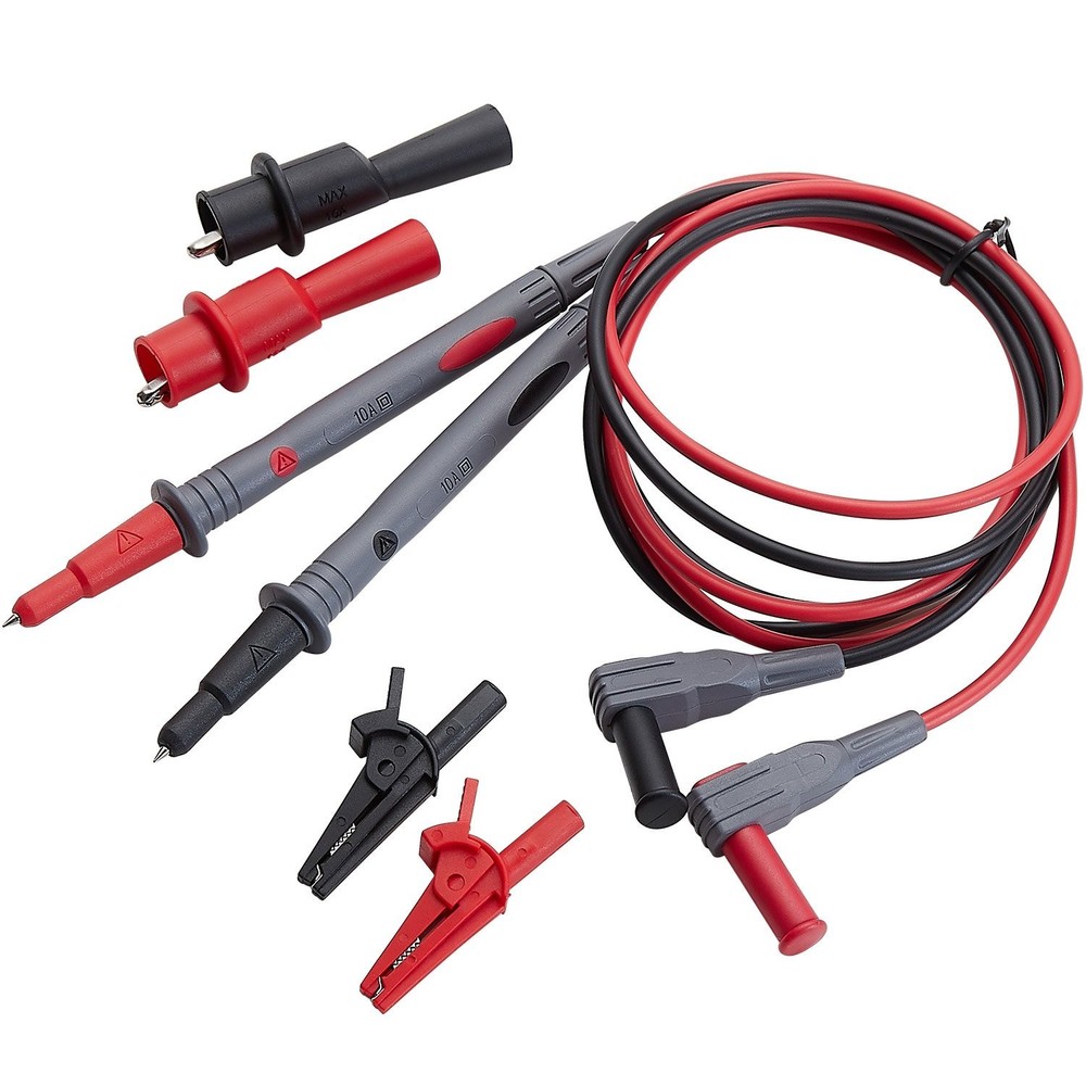 "Temperature-Resistant Test Lead Kit with Color-Coding for Easy Identification "
