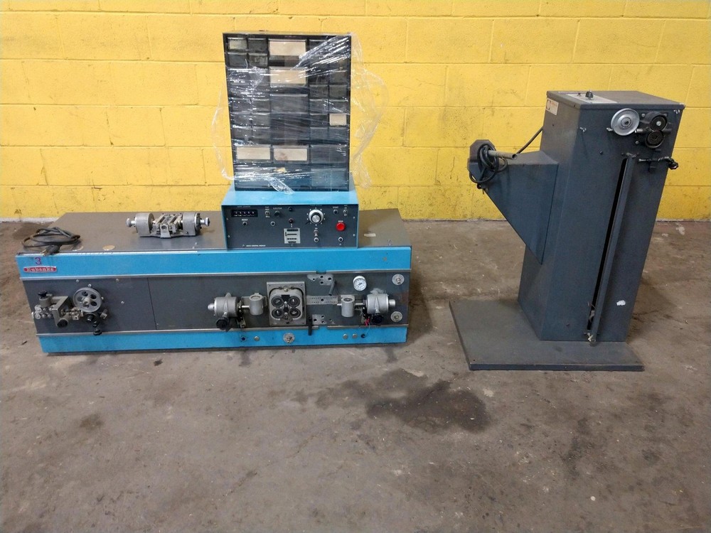 10 AWG EUBANKS MODEL 02600 AUTOMATIC WIRE STRIPPER WITH FEEDER: STOCK #14830