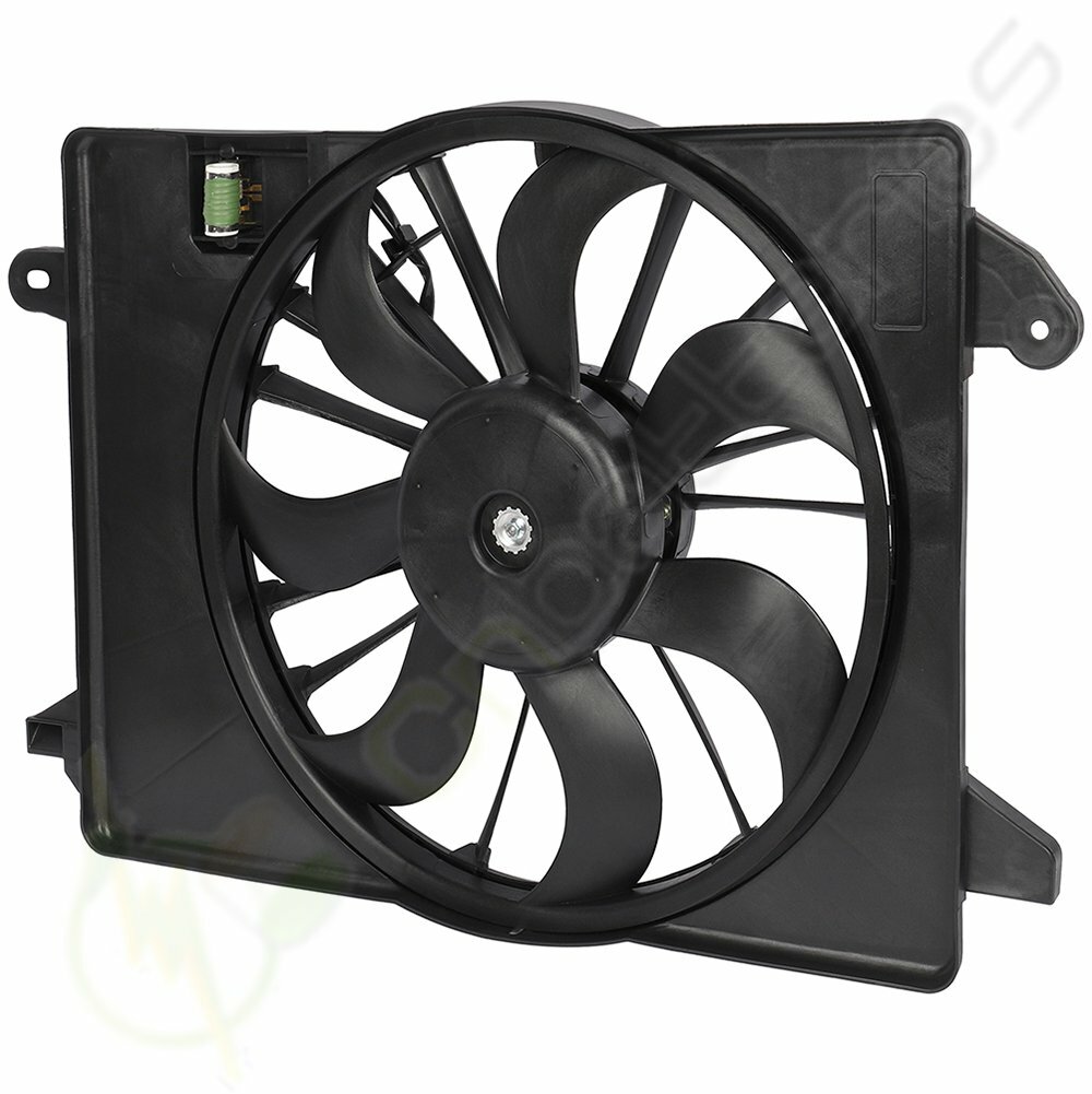 For 2009-2017 Chrysler 300 Dodge Challenger Charger Radiator Cooling Fan 622550
