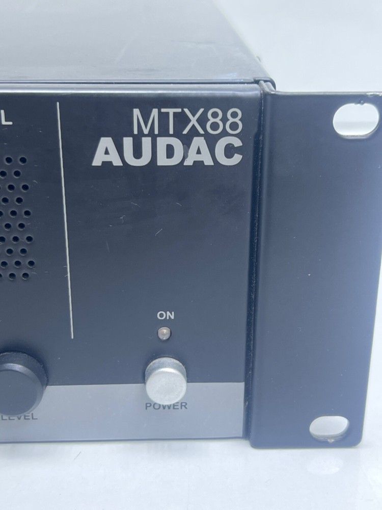 AUDAC MTX88 8-ZONE AUDIO MATRIX