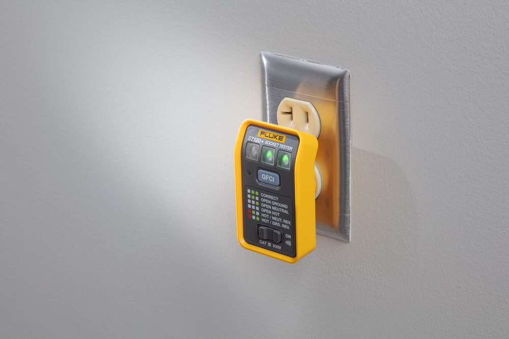 ST120+ GFCI Socket Tester with Audible Beeper