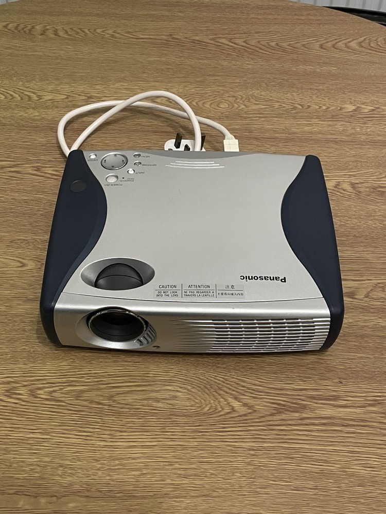 Panasonic LCD Projector Model PT-LC50E - with Power Cable & Remote - PAT Tested