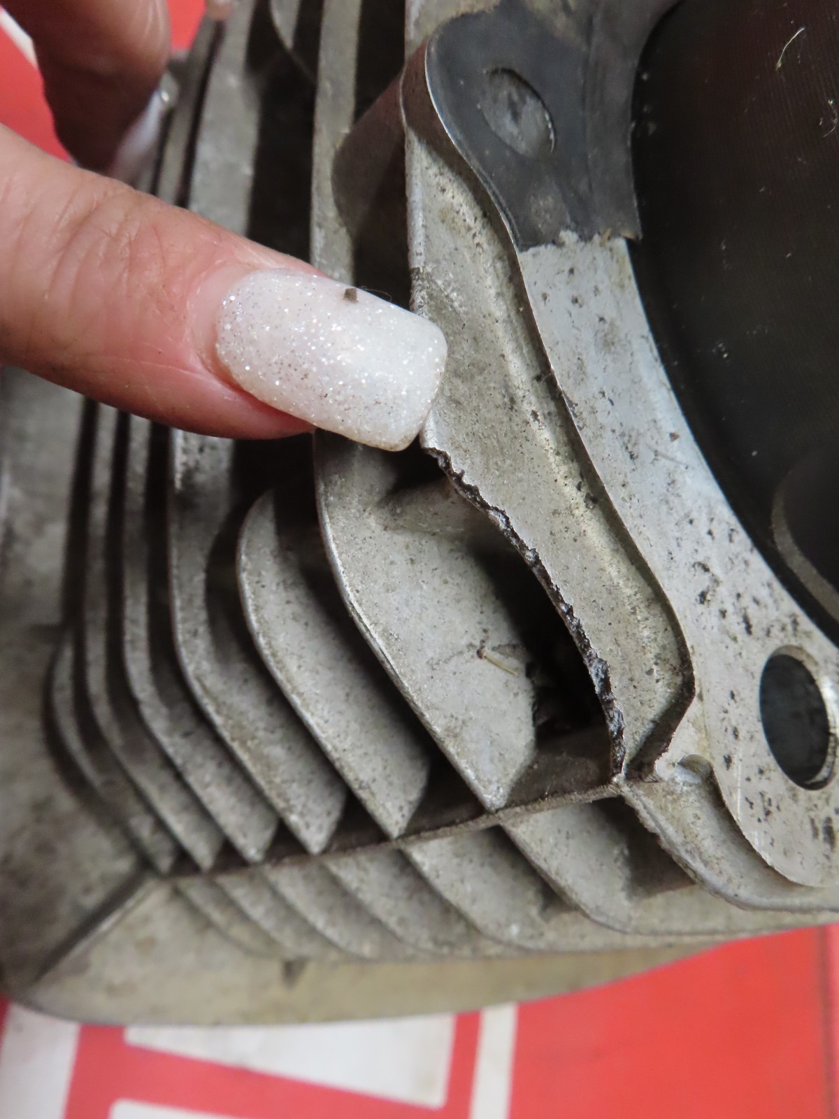 1980 Honda XL500S XR500 Engine Motor Cylinder Jug Barrel Piston Top End