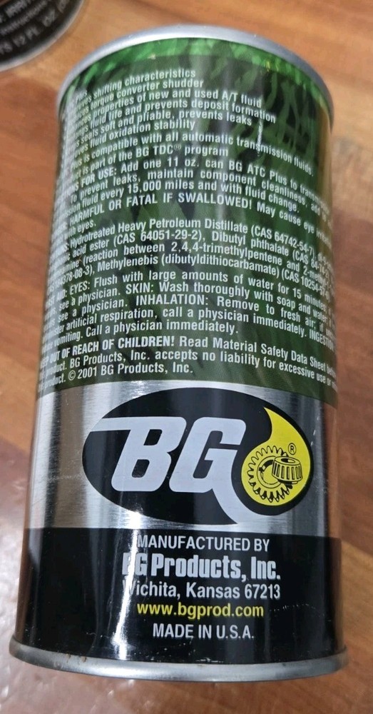BG ATC Plus Automatic Transmission Conditioner PN 310