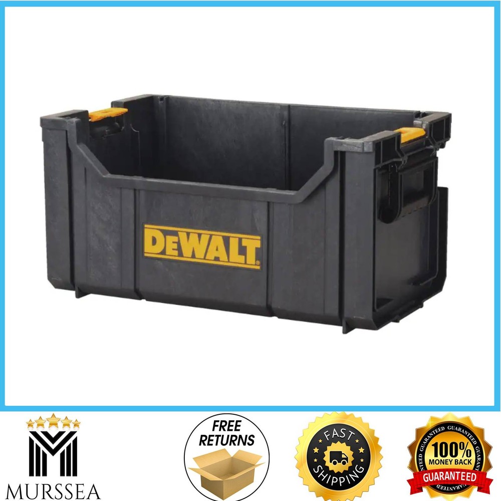 DEWALT DWST08205 ToughSystem 22" Tote Tool Box – Stackable, Heavy-Duty