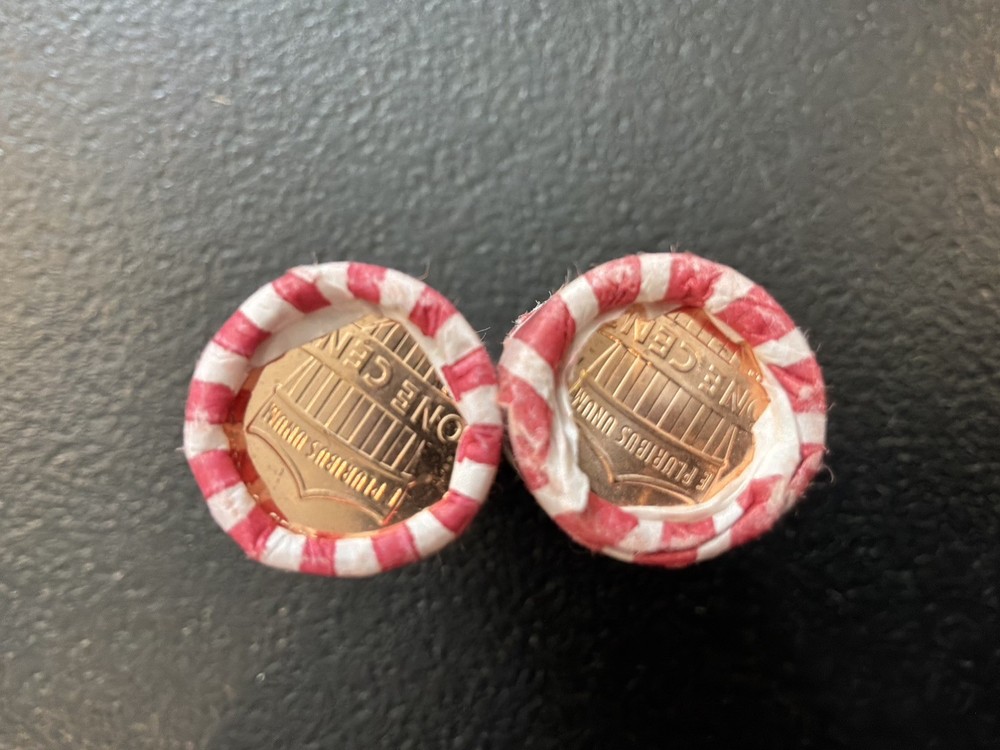 2025 Penny Rolls - Uncirculated Two Roll Set - P and D