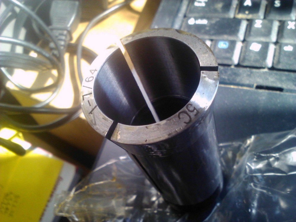1.1094" 1-7/64" 5C Round Collet