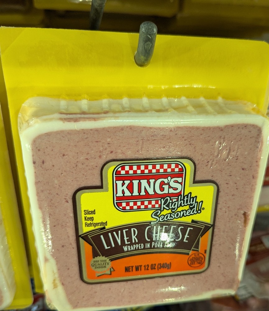 King's Liver Cheese 12 Oz (4 Pack)