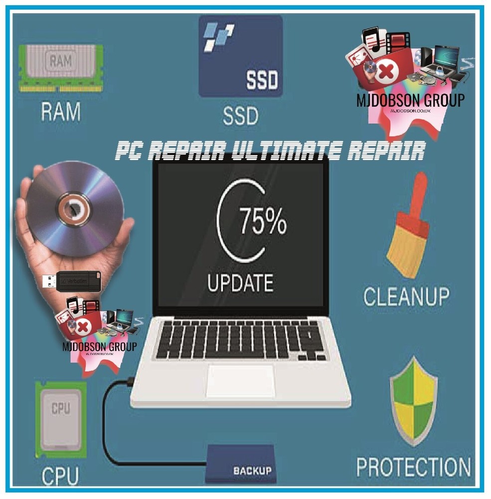 Fix Computer Laptop Problems Recover Repair Restore All USB Subscription Free